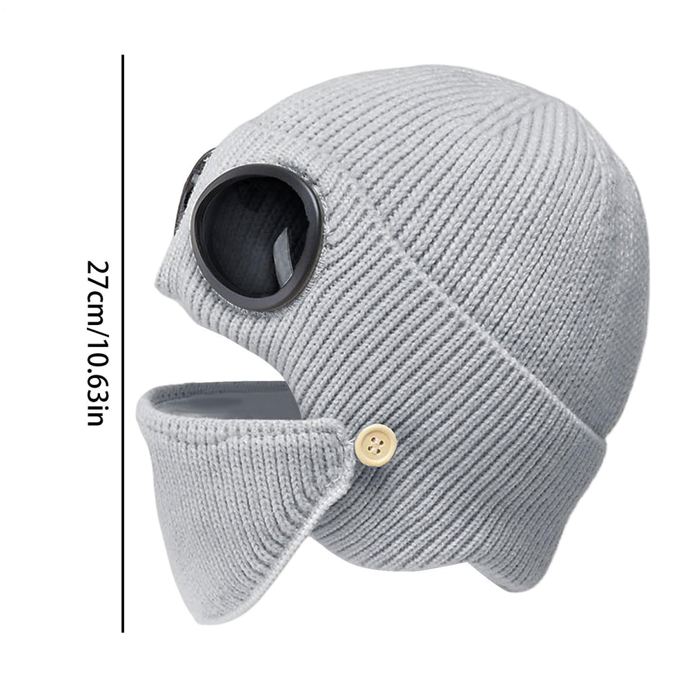 Generic knit hat for men and women during outdoor activities.