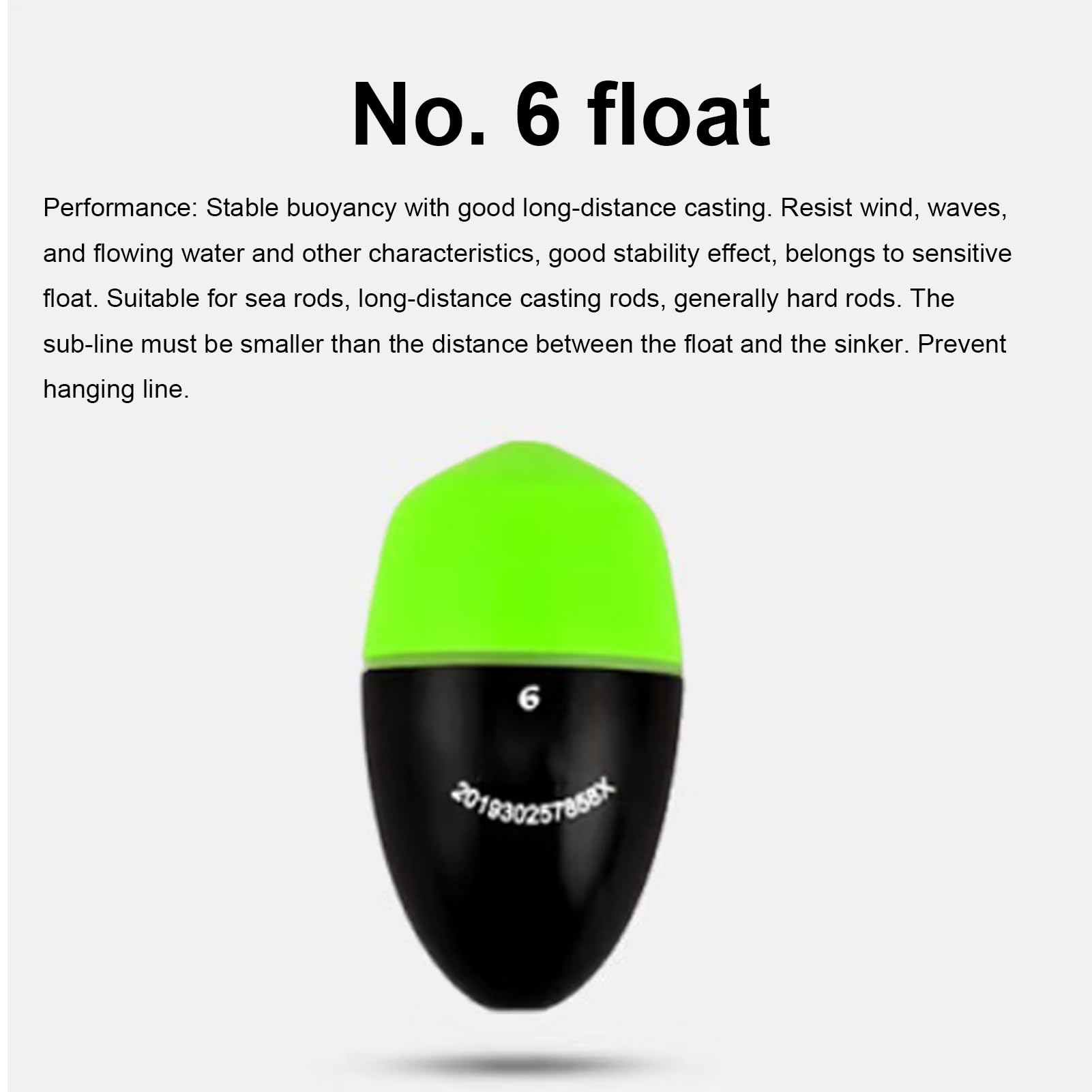 Generic LED Fishing Float suits both lake and river fishing scenarios.