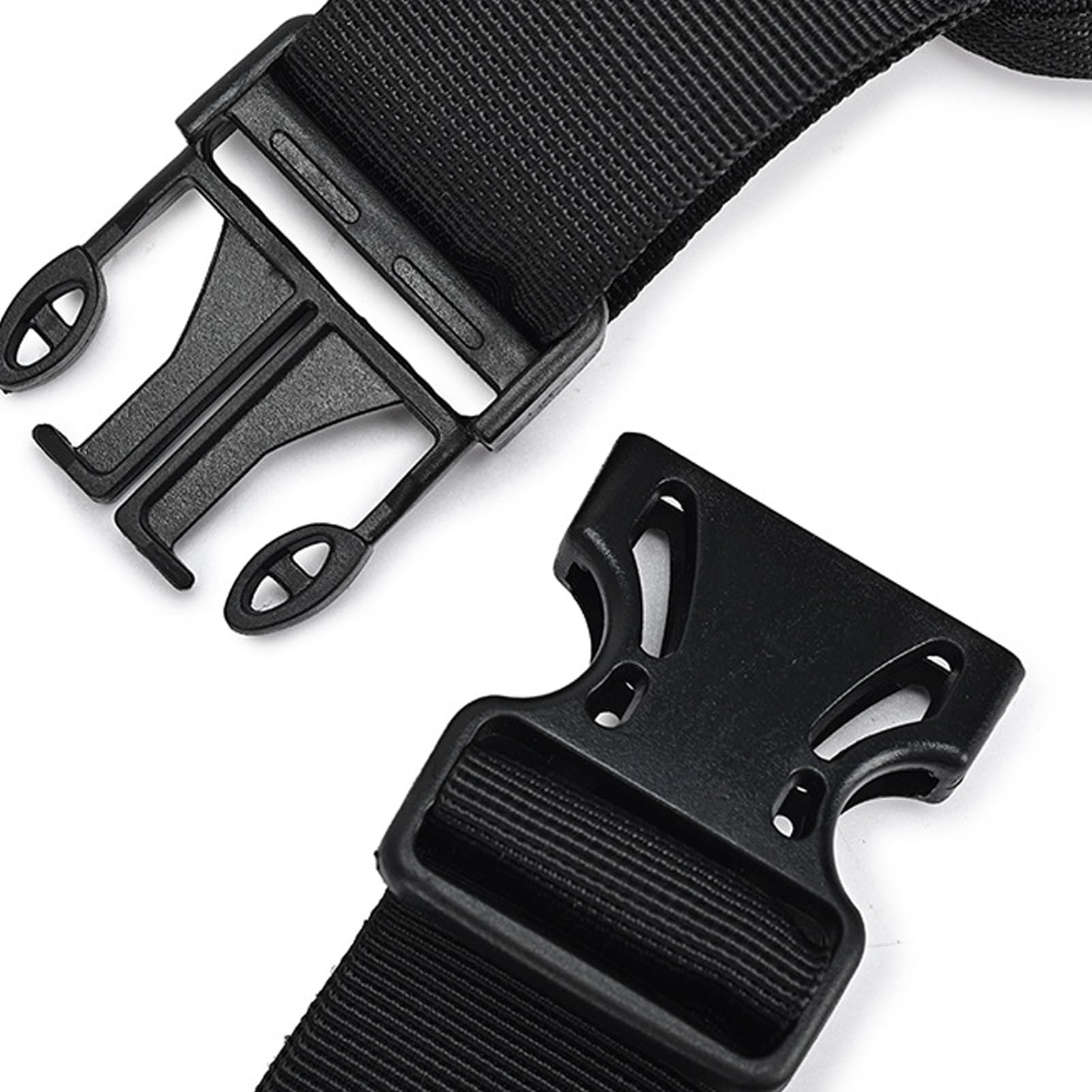 Generic leg bag uses modular waist-to-thigh design for versatile carrying styles.
