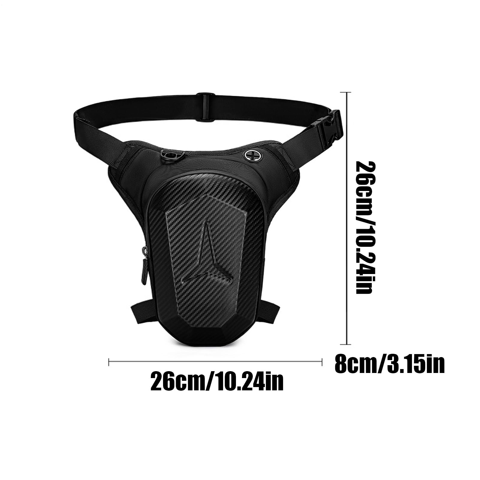 Generic leg bag is waterproof and stain-resistant for diverse outdoor conditions.