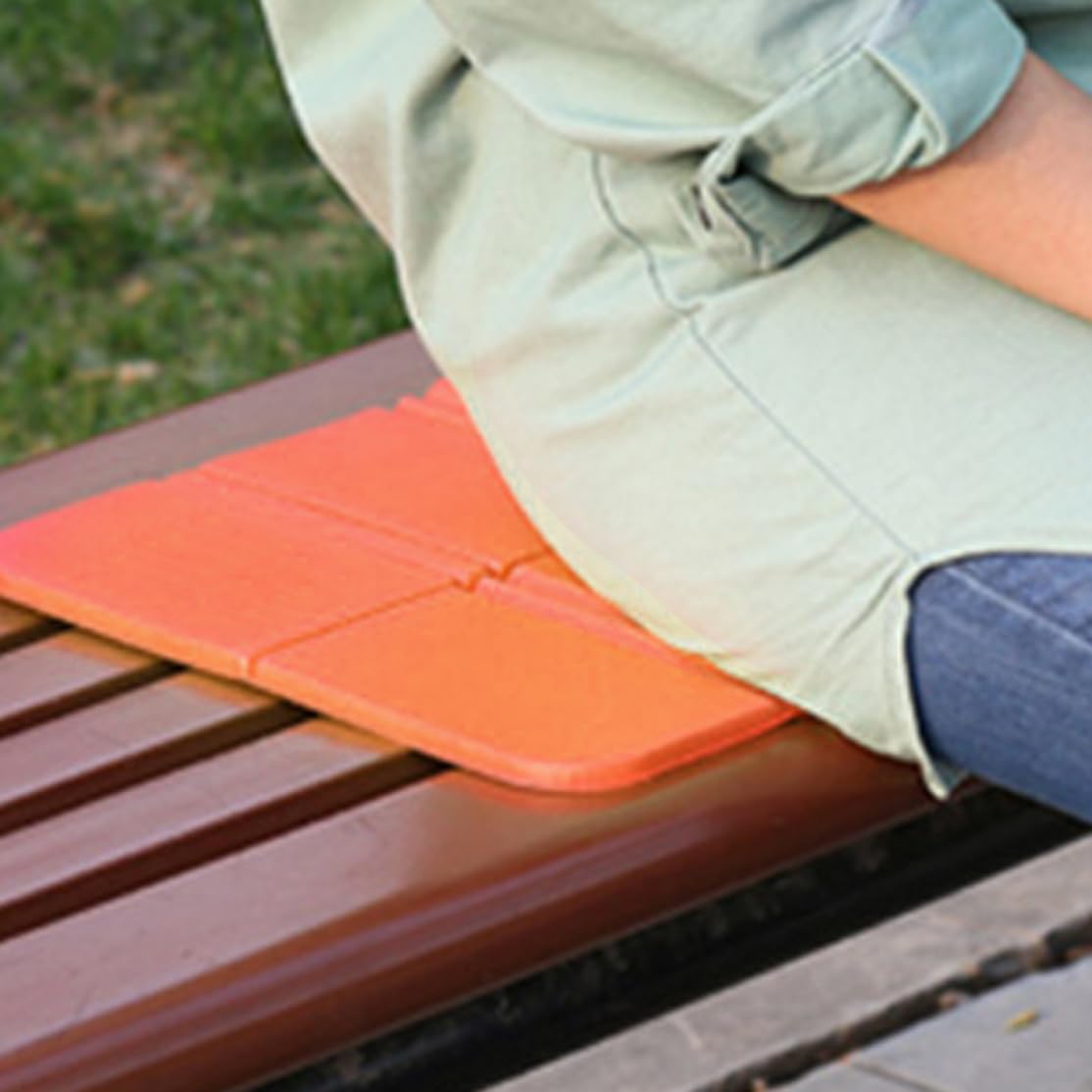 Generic lightweight camping cushion adds comfort without bulk