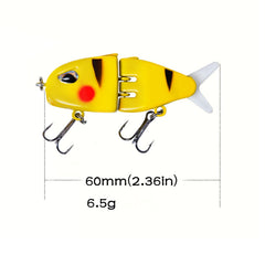 Generic Mini Glide Bait shows deep water slow sinking for mid-depth fish.