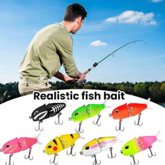 Generic Mini Glide Bait highlights high carbon steel double hooks for secure hookups.