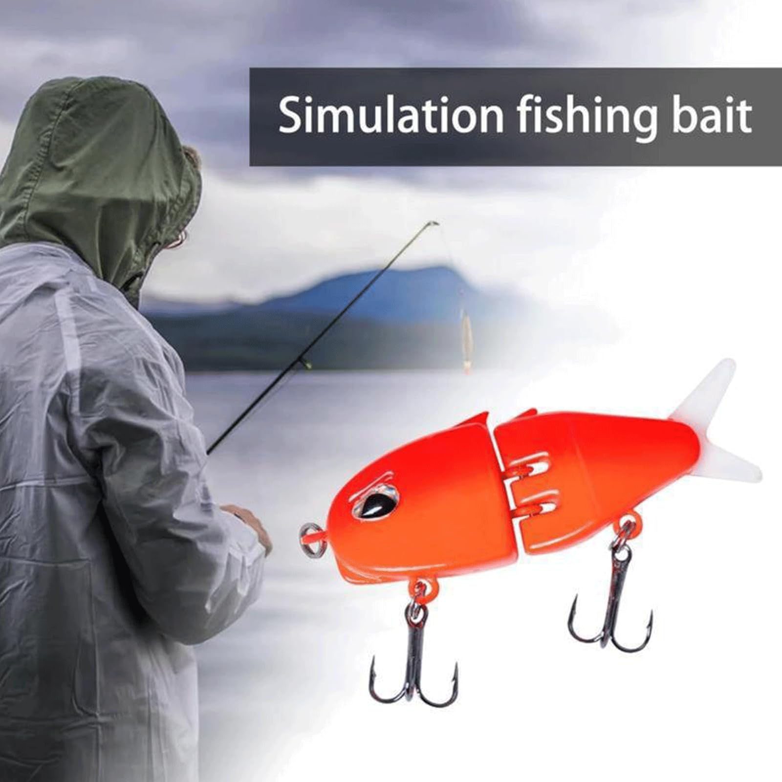 Generic Mini Glide Bait demonstrates freshwater and saltwater versatility for various angling conditions.