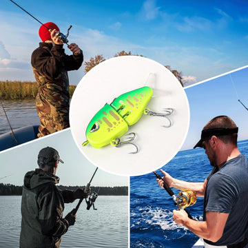 Generic Mini Glide Bait captures natural vibrations during retrieves for more strikes.