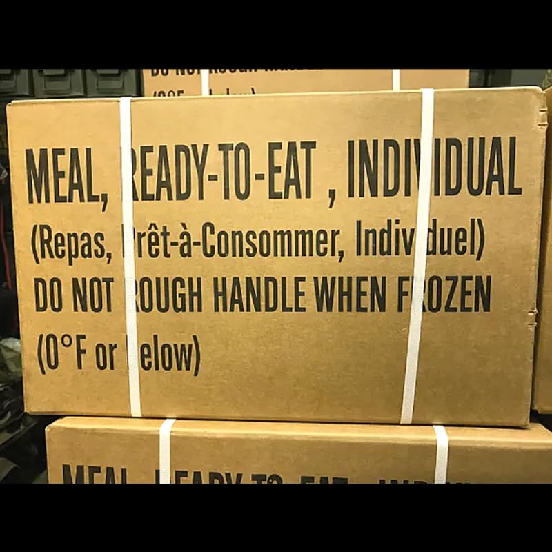 6-pack MRE Meals Ready to Eat – 2025/2026 Inspection | USA Made | Gene ...