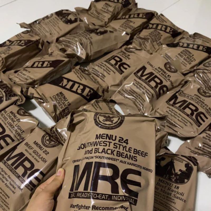 6-pack MRE Meals Ready to Eat – 2025/2026 Inspection | USA Made | Gene ...