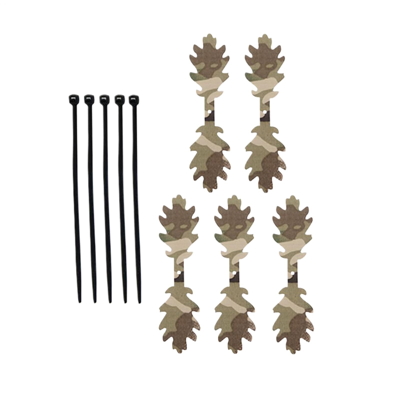 Generic multi-scenario camouflage strip showcases adaptable utility for explorers and enthusiasts.