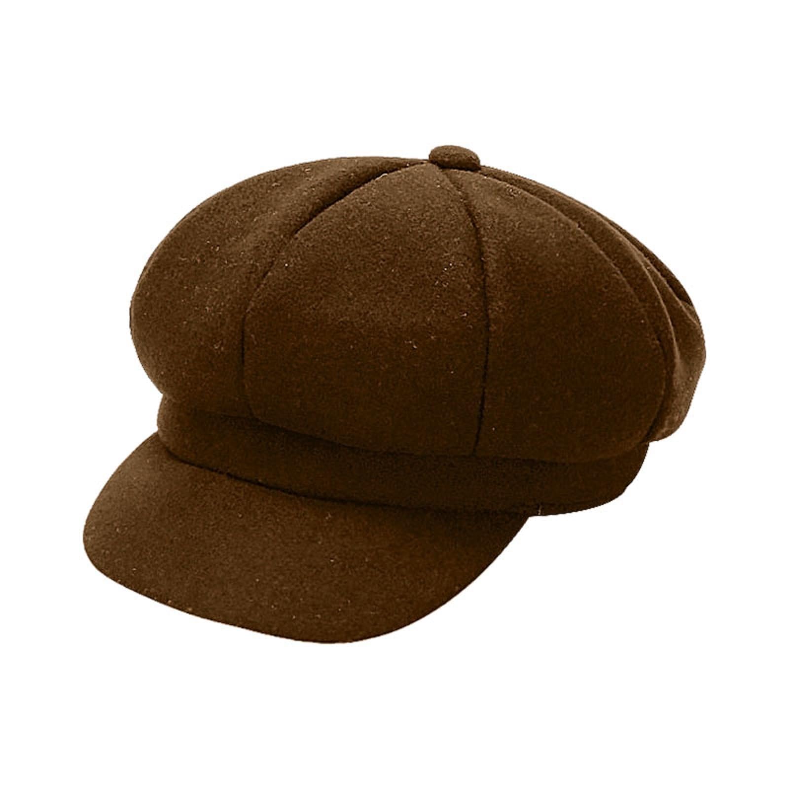 Generic Newsboy Cap front button detail highlights classic style for versatile outfits.