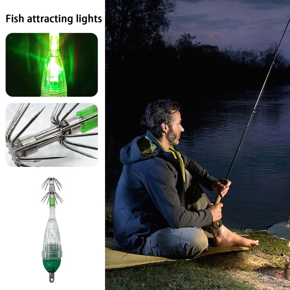 Generic octopus squid shaped light adds playful appeal to gear