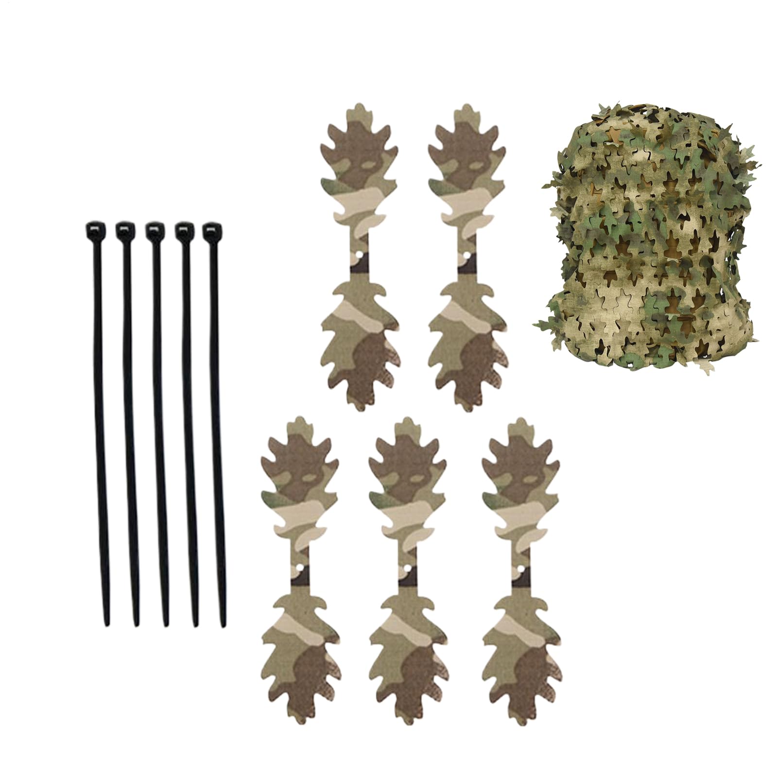 Generic outdoor camouflage kit positioned to show versatile use across activities.