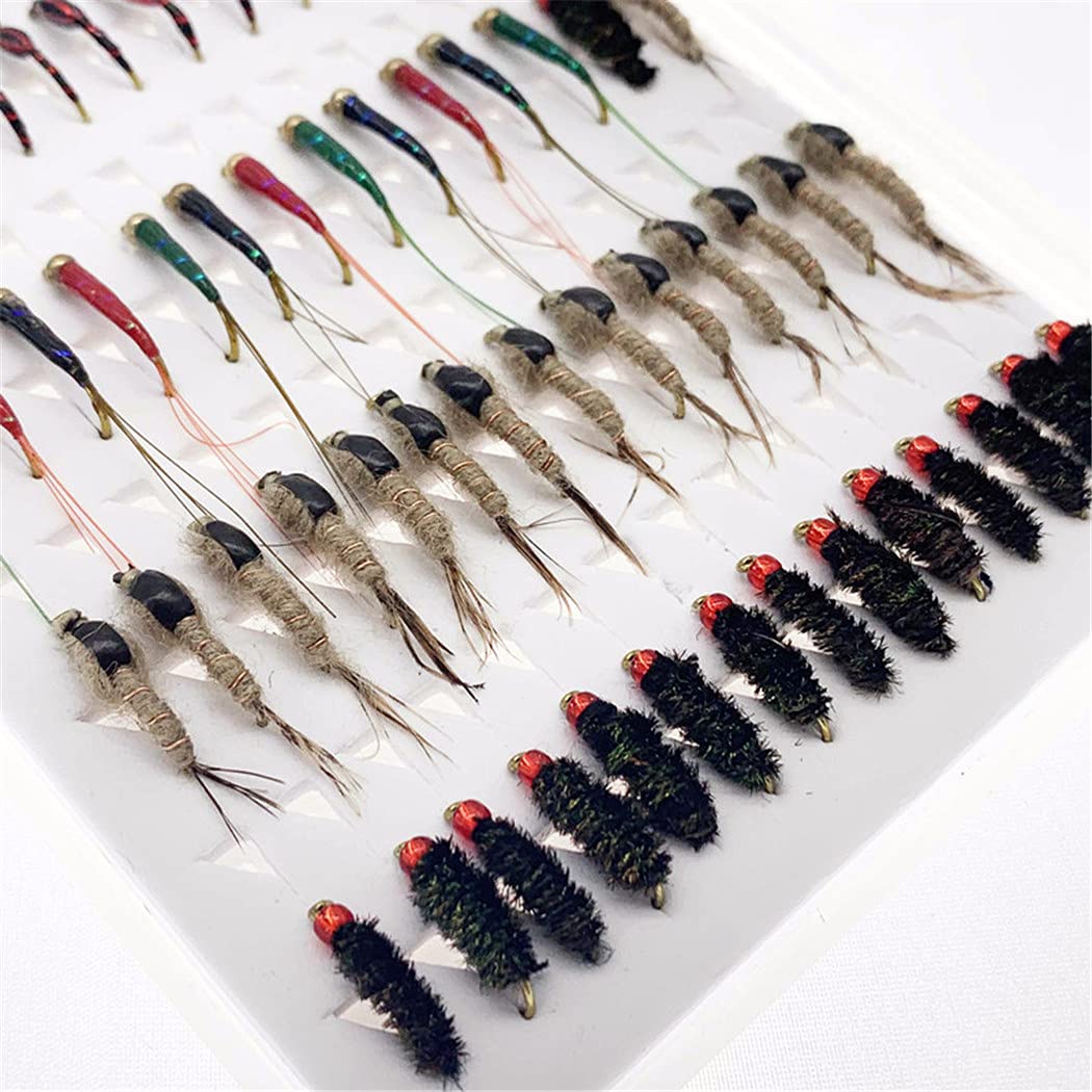 Generic Outdoor Fishing Fly Kit 126-piece collection designed for fishing across conditions.
