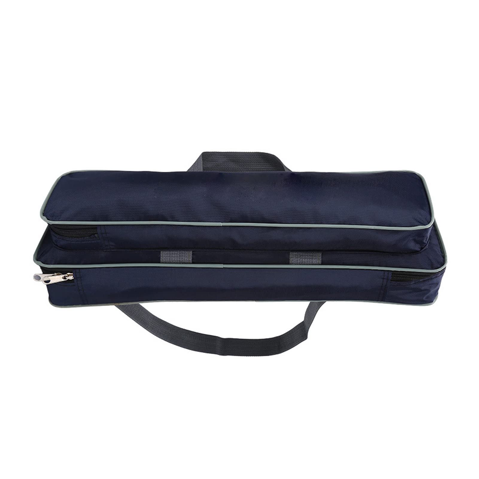Generic main bag measures 50 by 6.5 by 15 cm for compact storage.