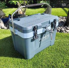 Generic Pepos Cooler inside-keg-area enables easy loading and airflow.