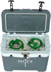 Generic Pepos Cooler side view shows compact footprint for home bars.