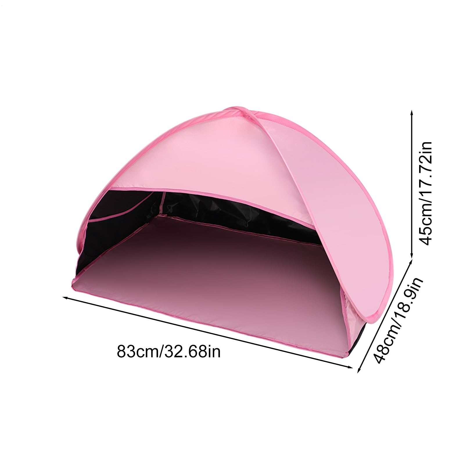 Generic Pop Up Beach Head Tent with storage pockets for essentials