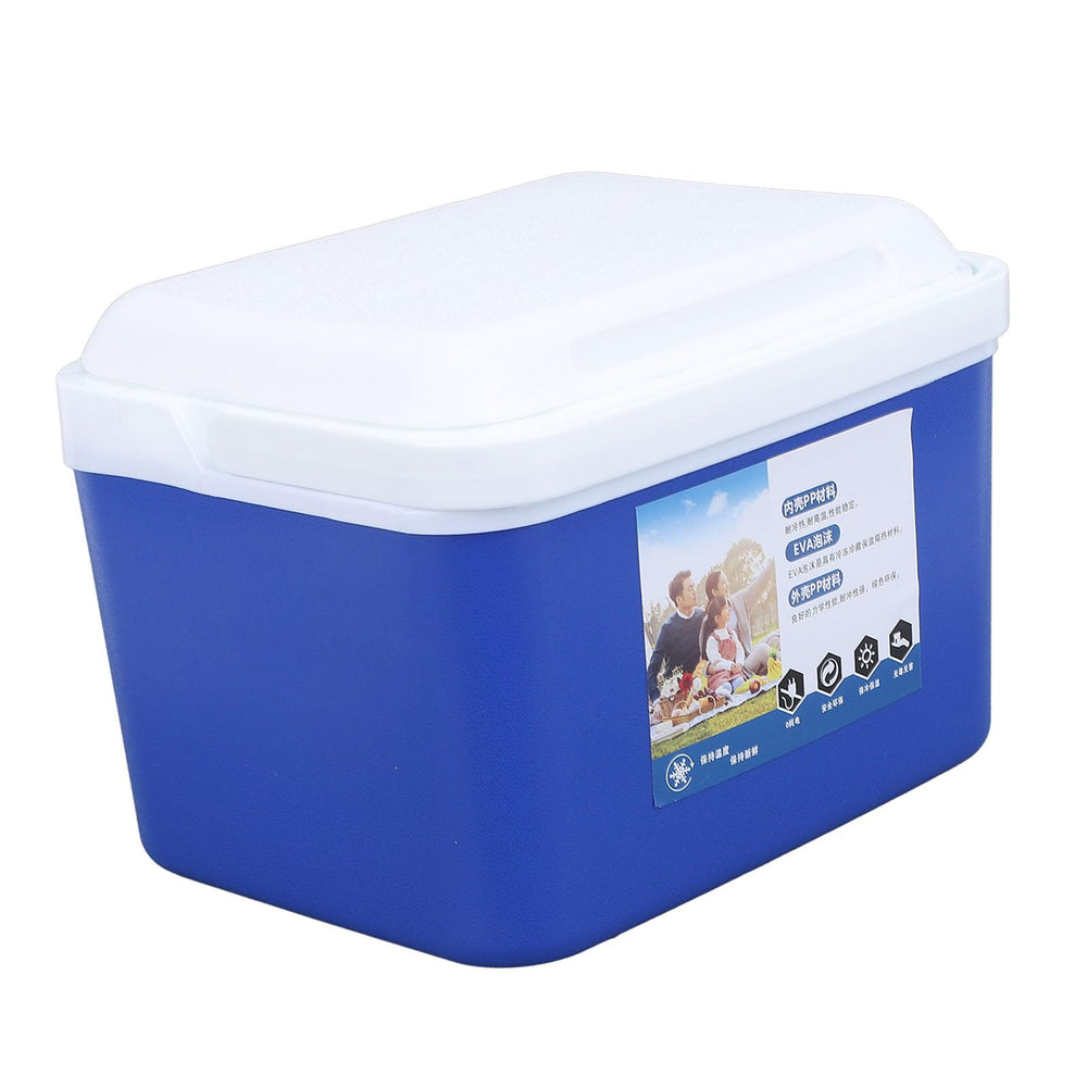 Generic Portable Cooler Box blue 5L capacity shown for home use