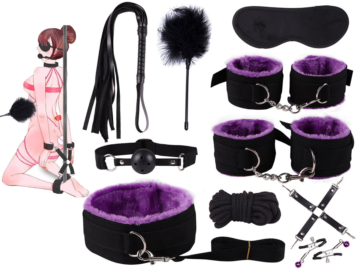Generic purple nylon travel accessories set — compact and versatile for on-the-go packing.