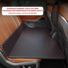 Generic QSTNOLOGY foldable car mattress stowed in trunk after use