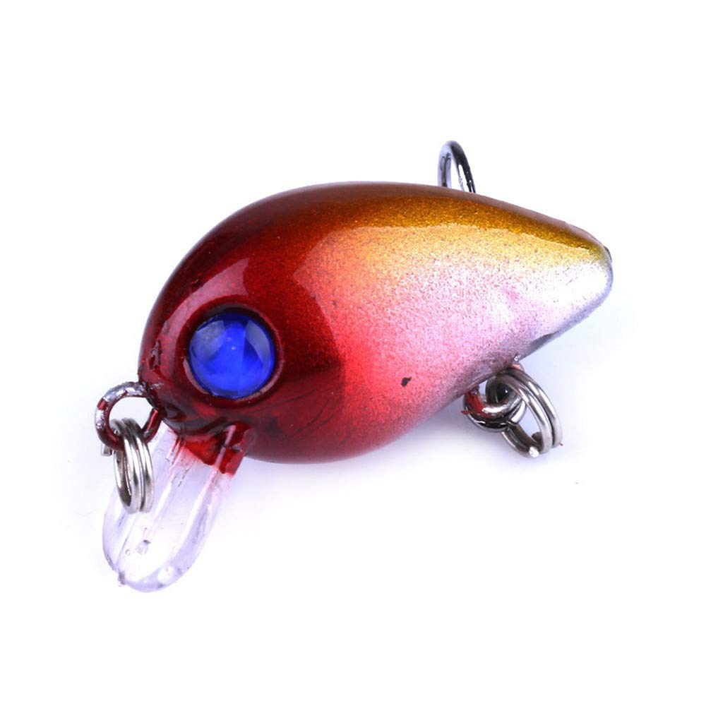 Generic random color lure set suitable for salt and freshwater.
