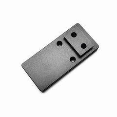 Generic red dot mount plate for SD40 compatibility maintains zero under recoil