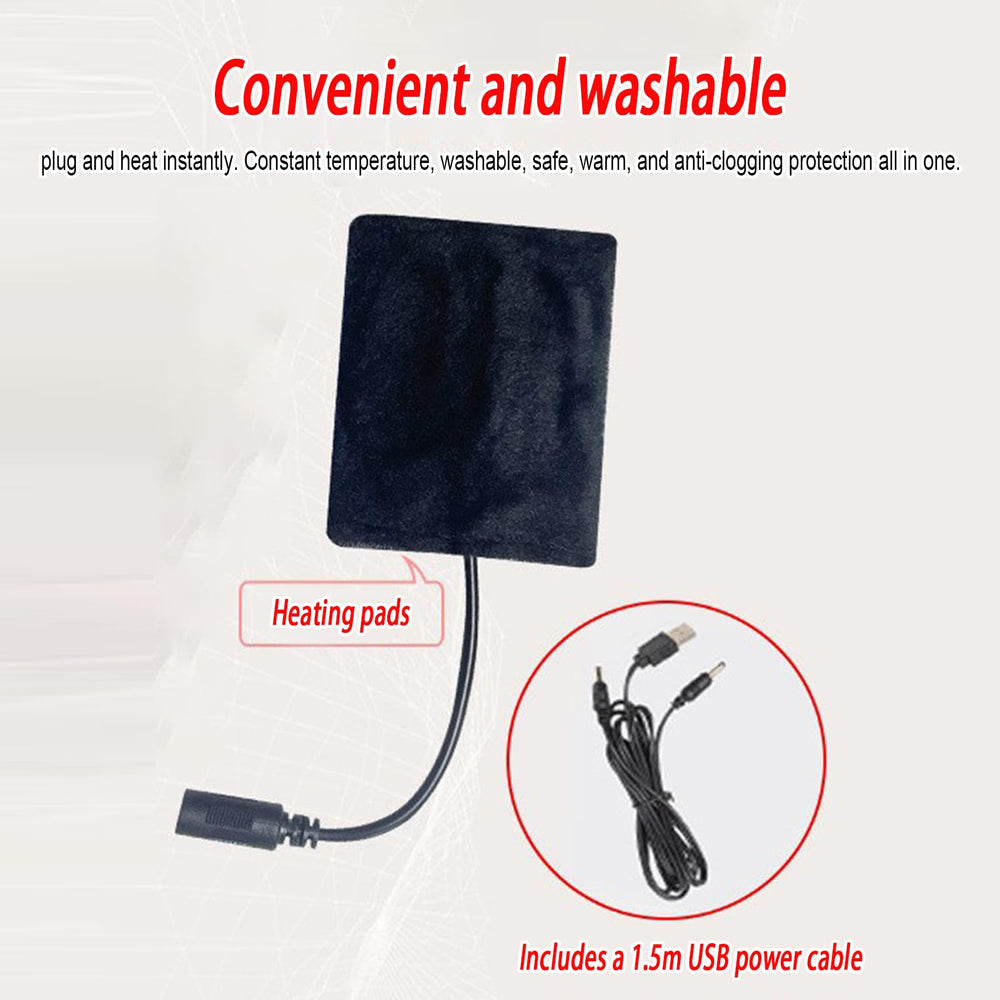 Generic Removable heating pad for simple cleaning and care
