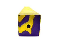 Generic EVA foam block tiger stripe texture appears easy to sand and shape