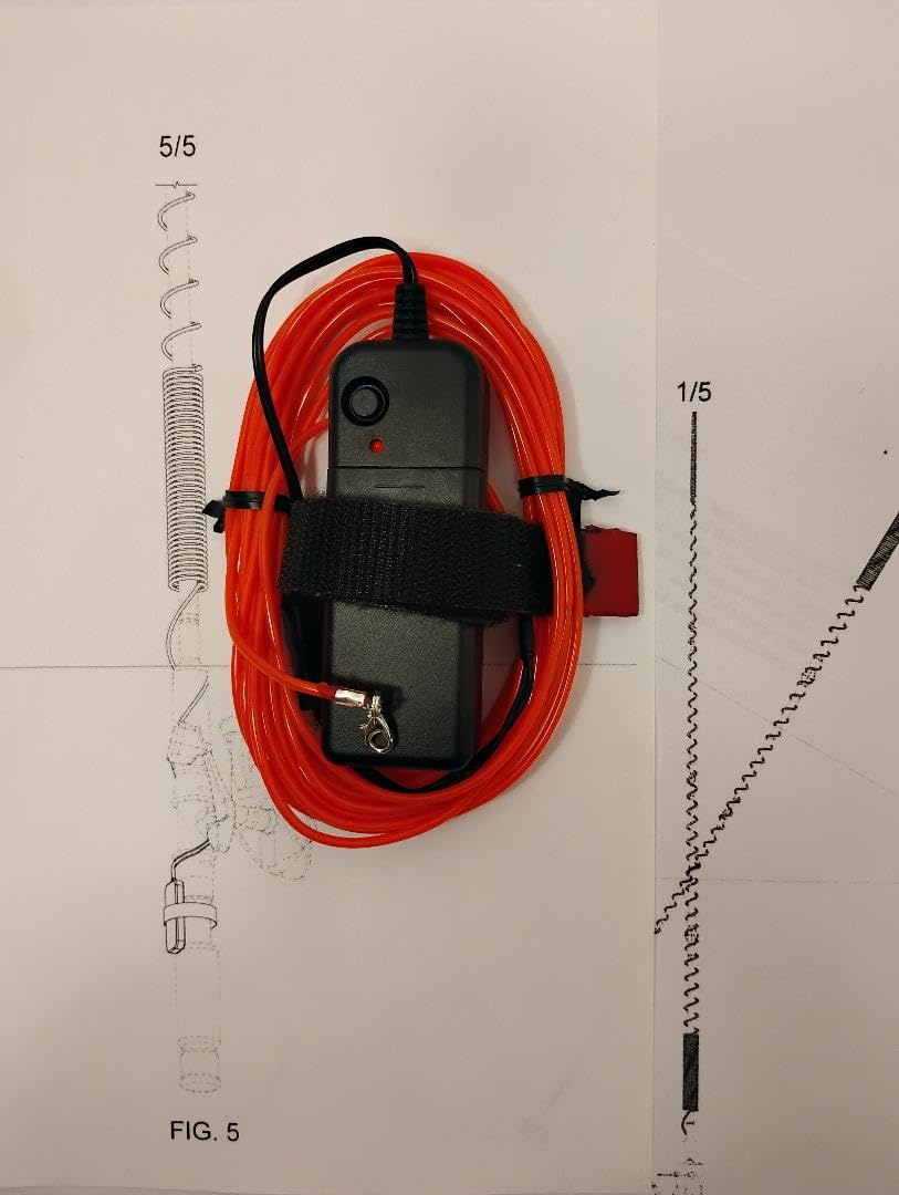 Generic Rod Light with easy-install design attaches to most rods quickly.