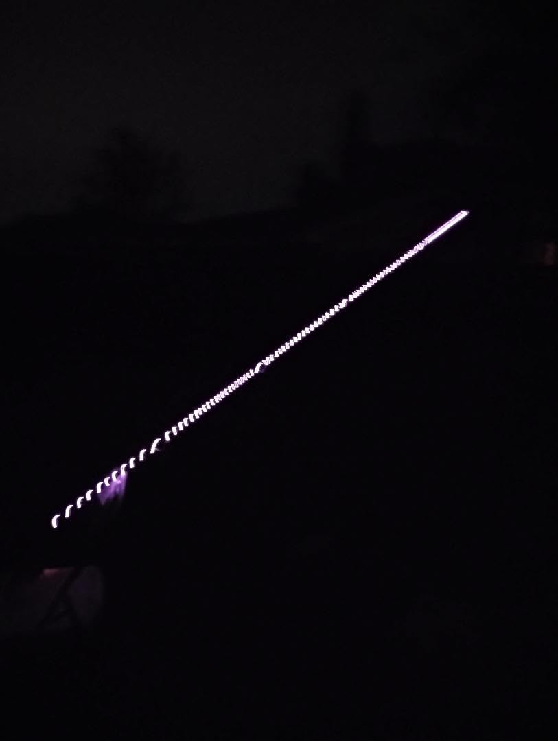 Generic Rod Light Pink strike-detection aid shows rod movement in low light.