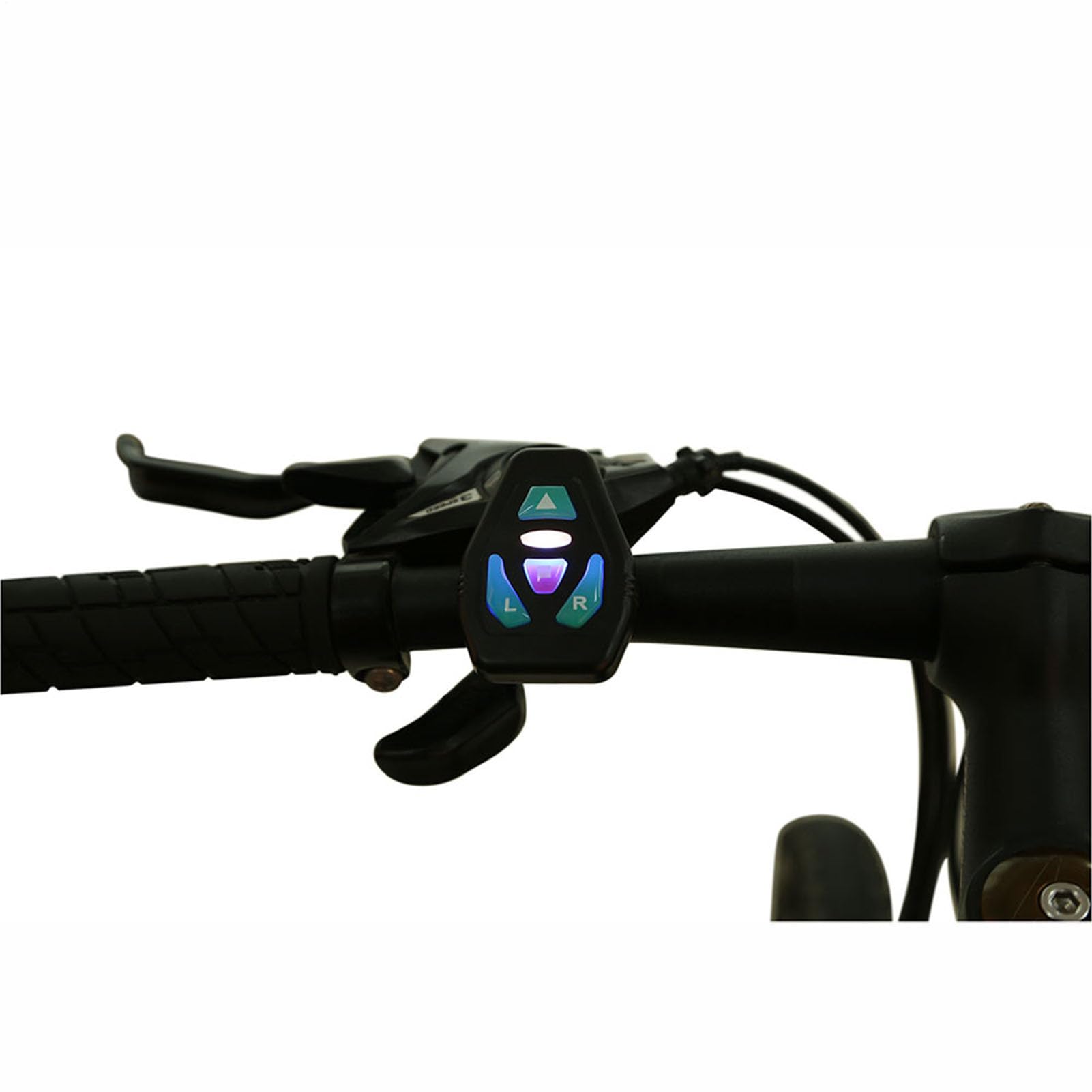 Generic Running Light Vest LED signal panel in action for turn cues.