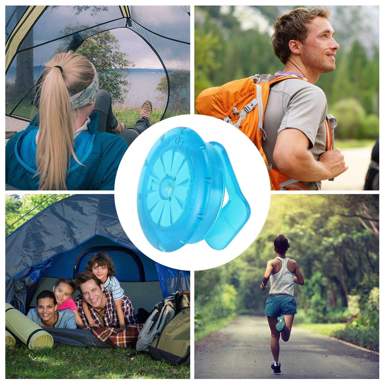 Generic Runners Small Lights extend night safety for runs and cycling
