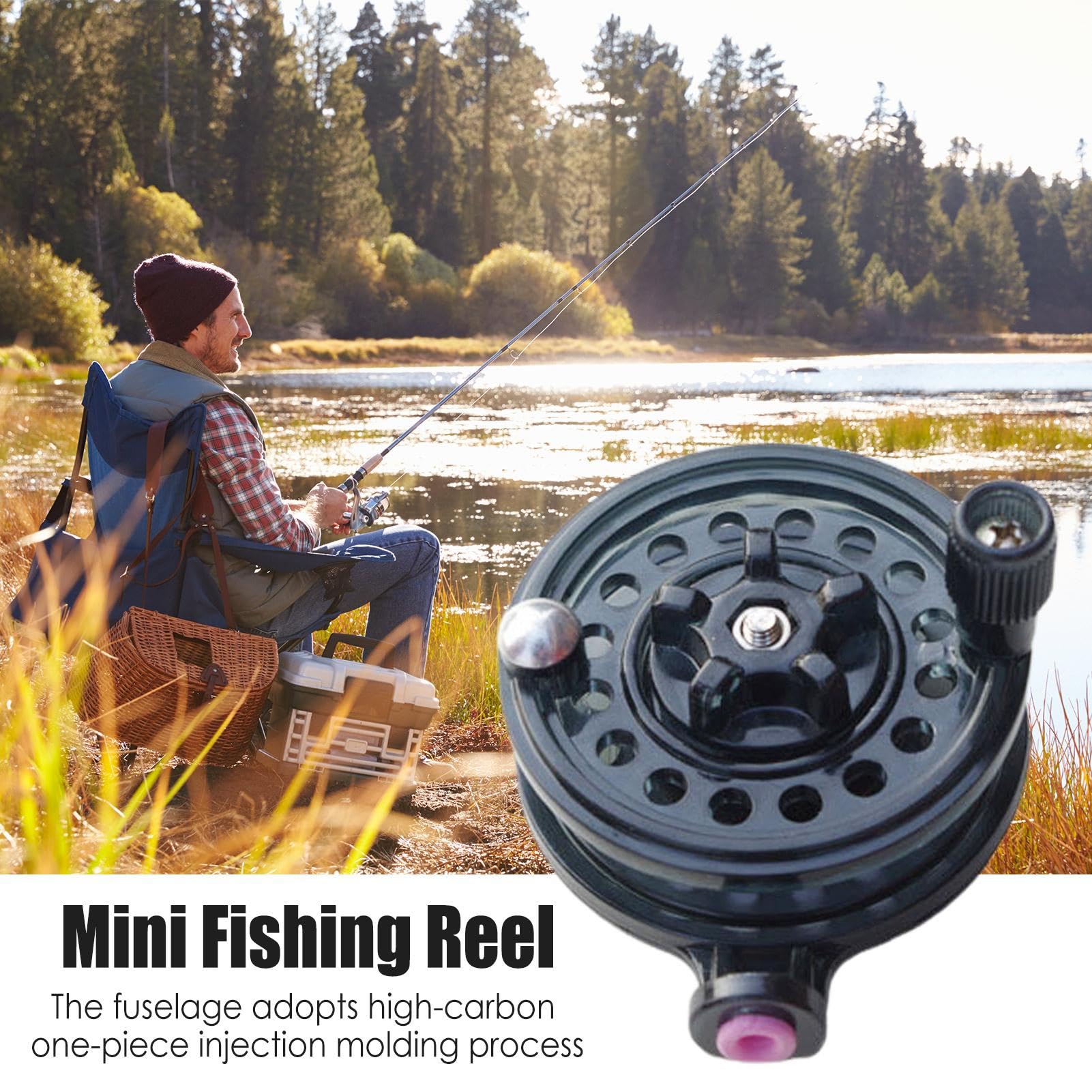 Generic Sea Fly Fishing Reel on a boat, easy handling and line control