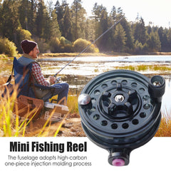 Generic Sea Fly Fishing Reel on a boat, easy handling and line control