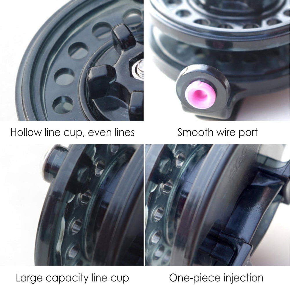 Generic Sea Fly Fishing Reel in compact design for portable adventures