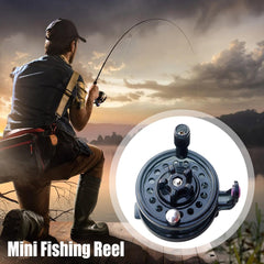 Generic Sea Fly Fishing Reel during river fishing, versatile across water conditions