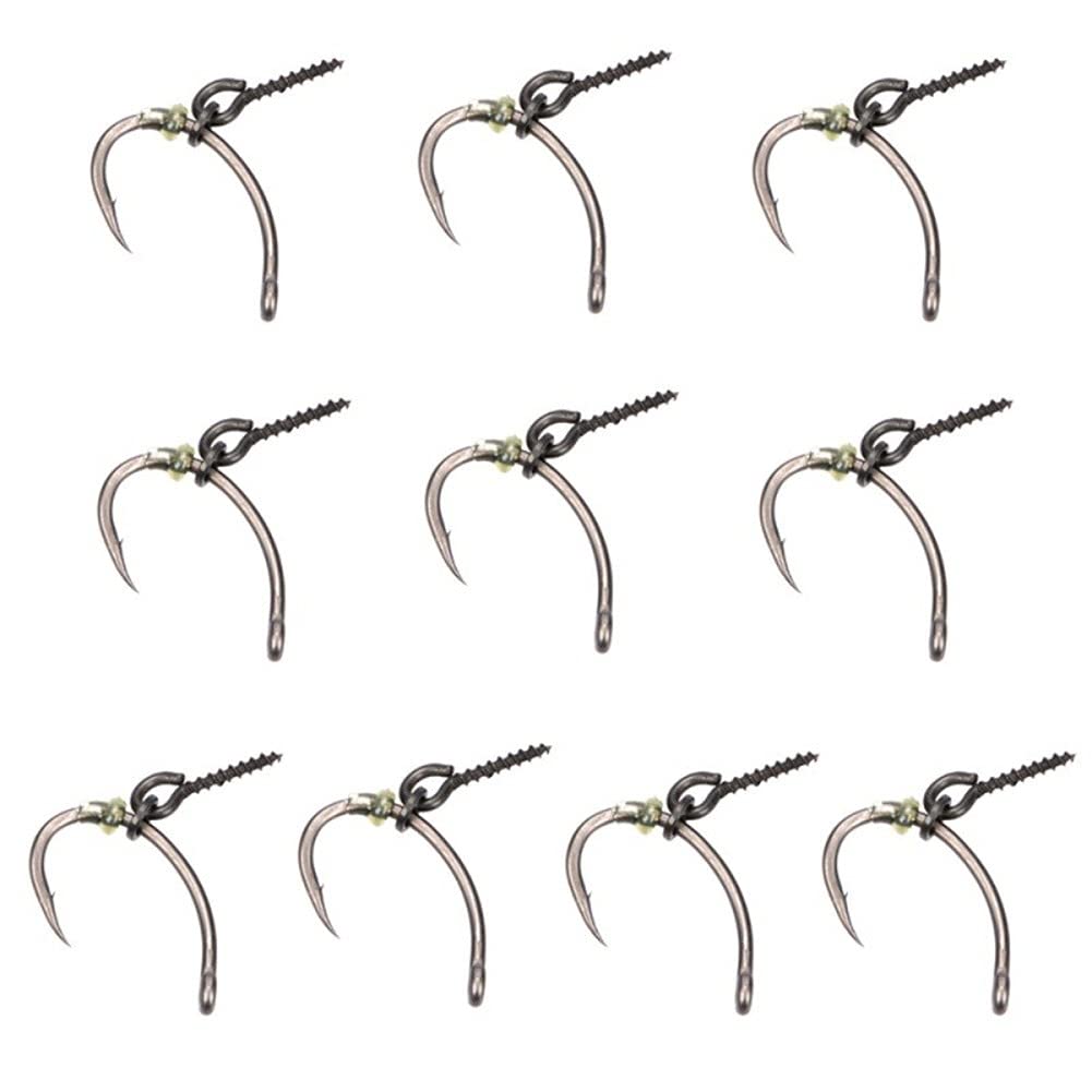 Compact size 6 hooks offer light weight and easy carry