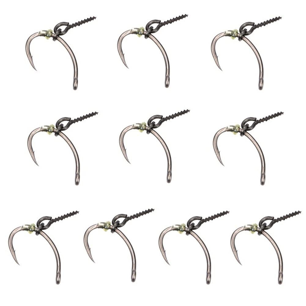 Compact size 6 hooks offer light weight and easy carry