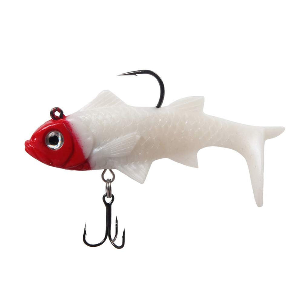 Generic soft bait bionic design offers lifelike movement for enticing strikes.