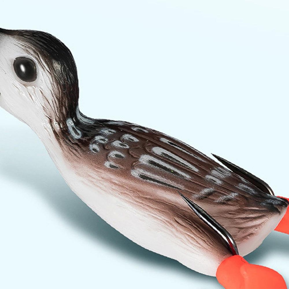 Generic Soft Duck Lure lifelike movements stand out in water.