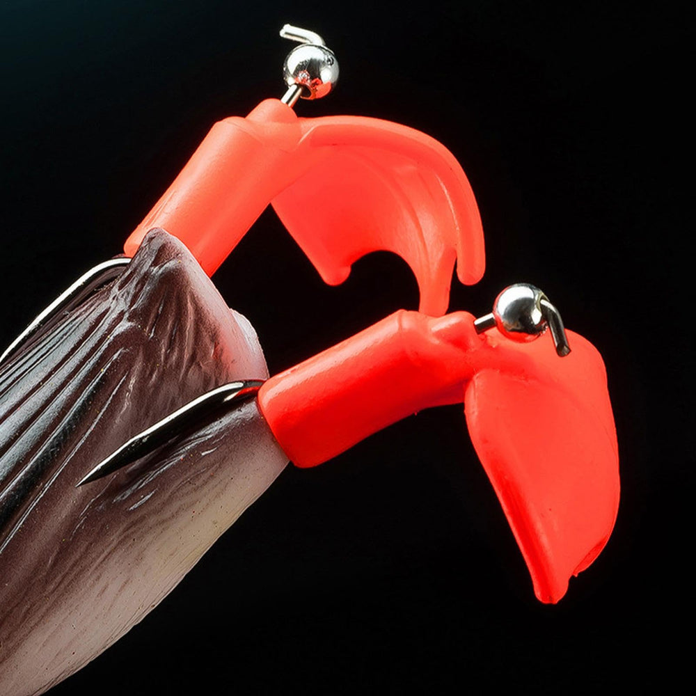 Generic Soft Duck Lure features realistic 3D eyes for credibility.