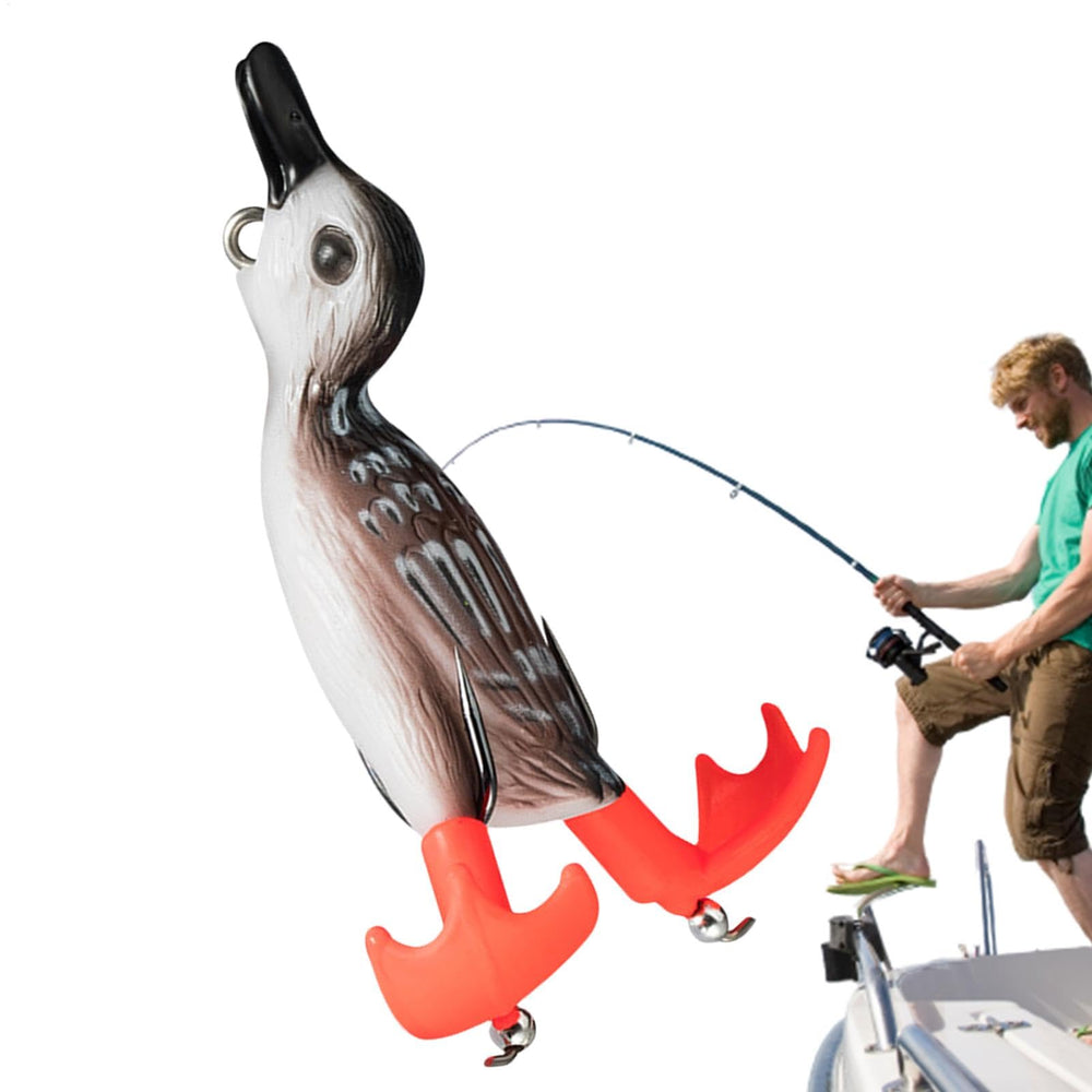Generic Soft Duck Lure topwater 360 splash attracts surface predators.