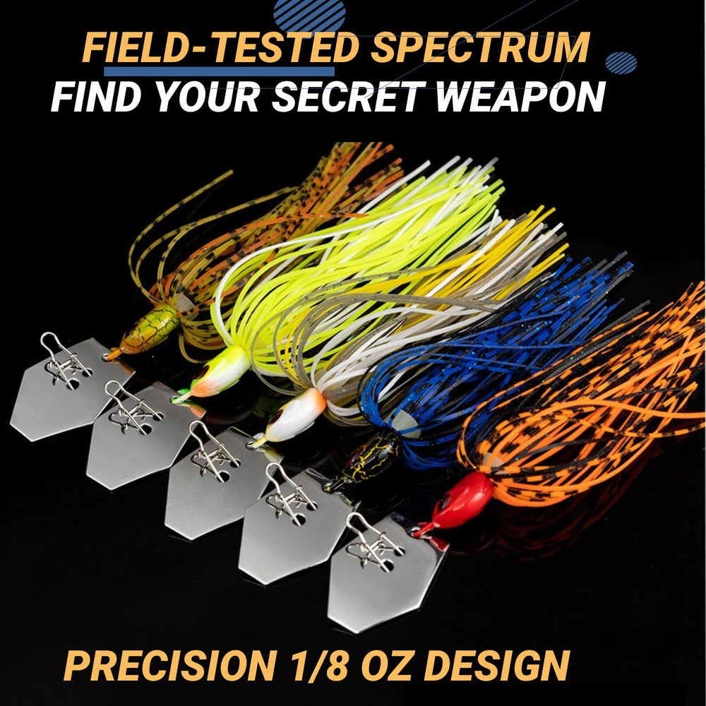 Generic Spinnerbait multi-species versatility targets bass, panfish, trout, walleye.