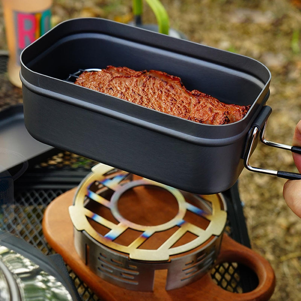 Generic Stove Wind Blocker travel-friendly, lightweight shield fits in your pack
