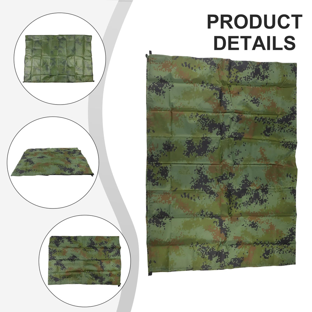 Generic Tent Tarp 100x145cm size accommodates hammocks, picnics, and beaches.