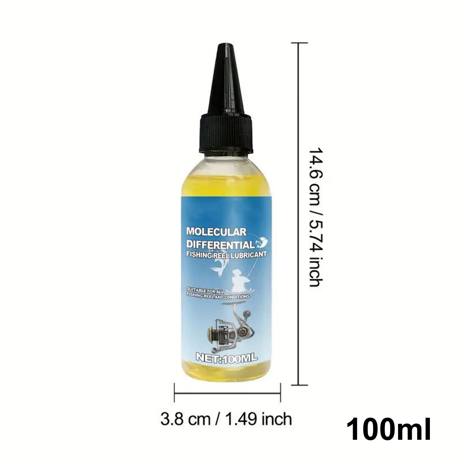 Generic trolling reel care for saltwater protection against corrosion.