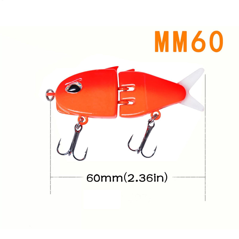 Generic Trout Lures glide bait close-up with painted finish to tempt wary fish.