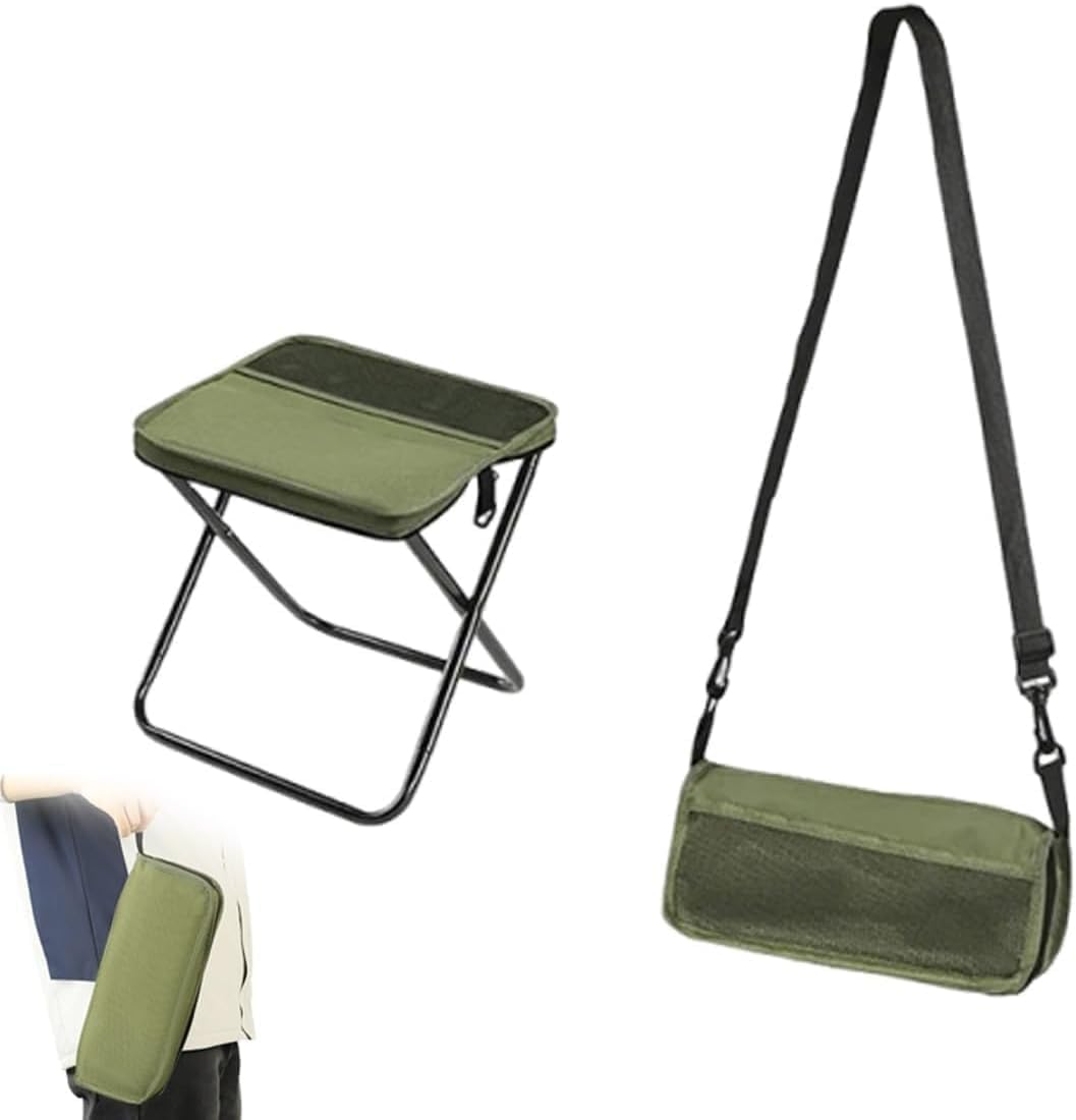 Generic Ultralight Folding Stool outdoor scene showing versatile seating.