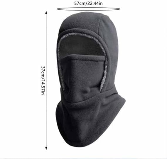 Generic unisex balaclava blue features a 3D ergonomic fit for natural movement.