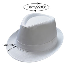 Generic unisex fedora for men and women, ideal for costumes.