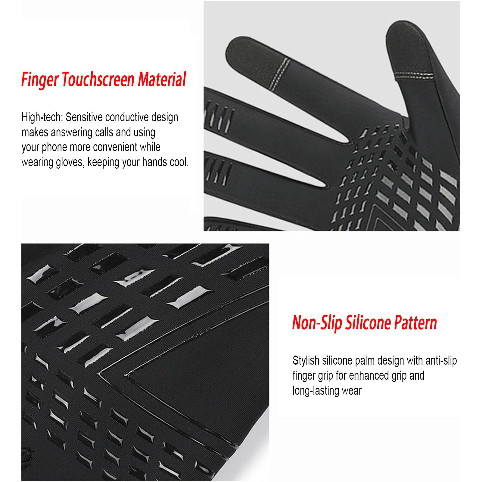 Generic USB heated gloves come with USB extension cable for flexible charging